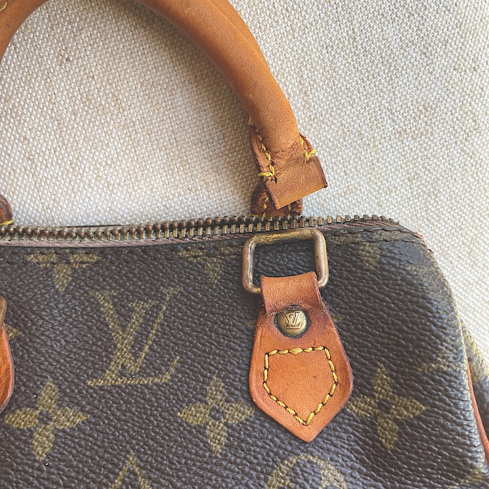 Louis Vuitton Nano Speedy THIS IS  PROJECT PIECE.  See photos